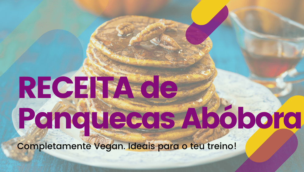Receita de panquecas de abóbora com proteína