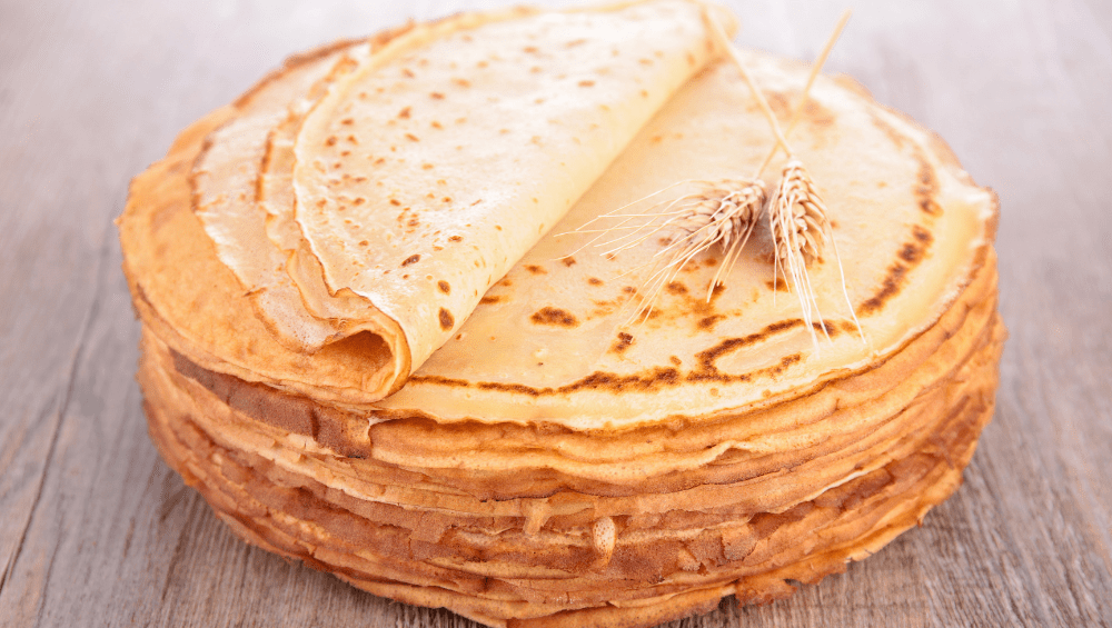 Receita de Crepe Proteico com Whey