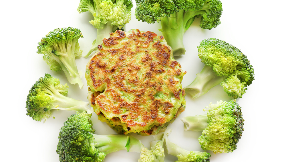 Receita Saudável de Tortitas de Aveia com Brócolos