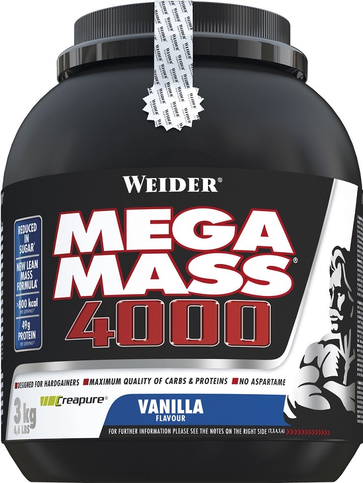 Mega Mass 4000, Chocolate - 3000g