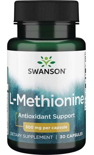 L-Methionine, 500mg - 30 caps