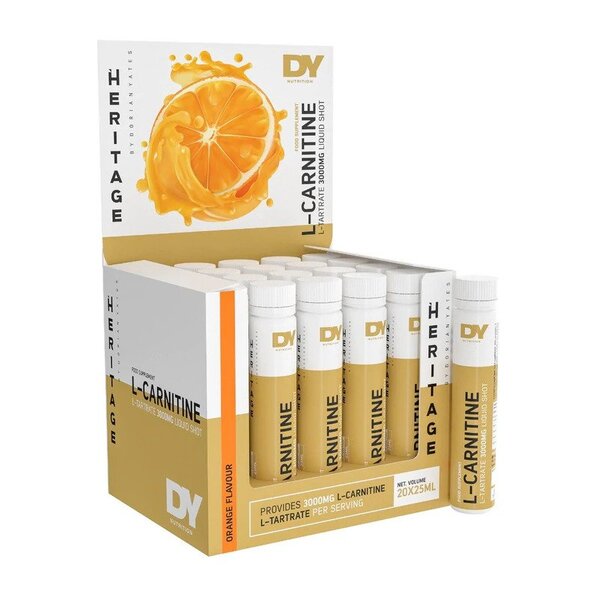 Liquid L-Carnitine 3000, Orange - 20 x 25ml.