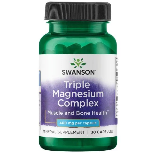 Triple Magnesium Complex, 400mg - 30 caps