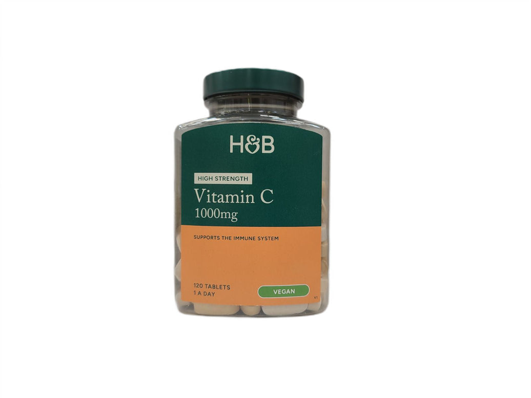 High Strength Vitamin C, 1000mg - 120 tablets