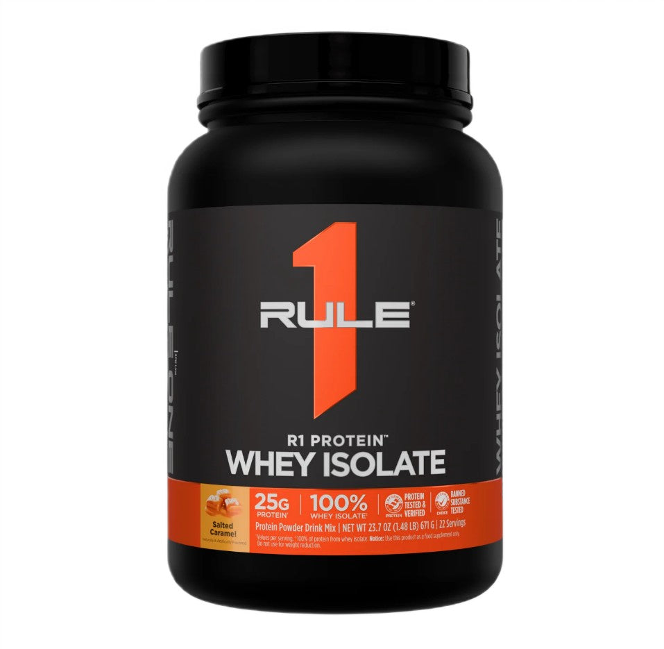 Whey Isolate, Salted Caramel - 671g
