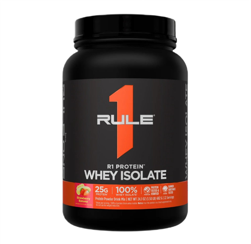 Whey Isolate, Strawberry Banana - 682g