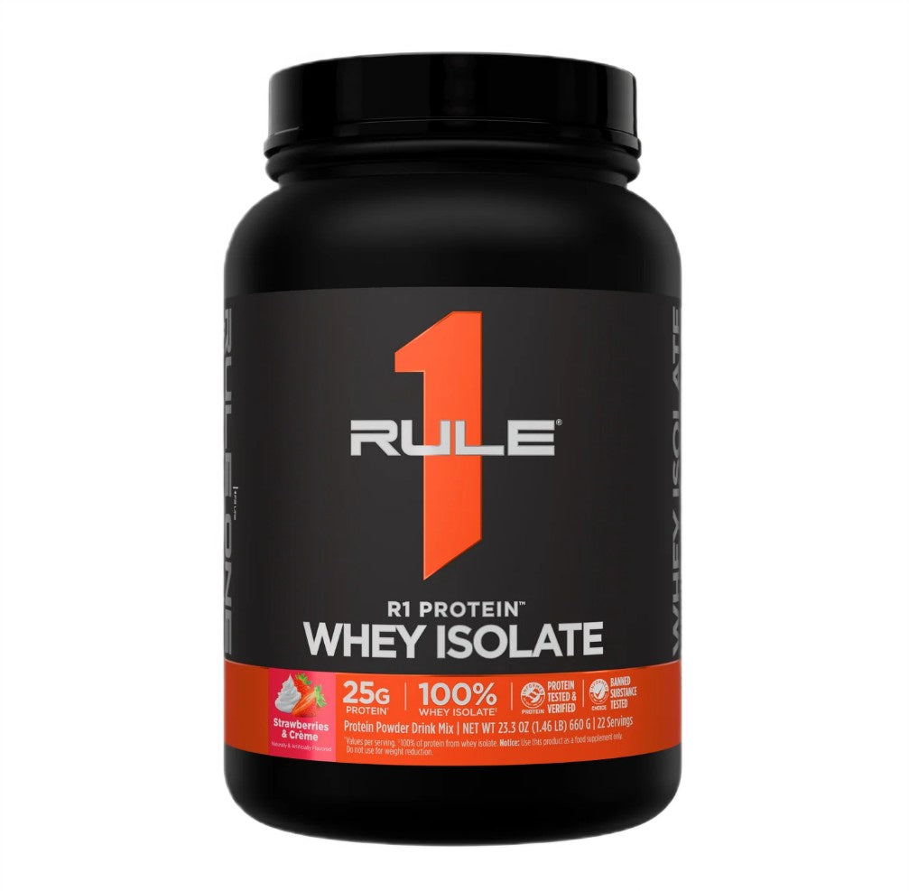 Whey Isolate, Strawberries & Creme - 660g