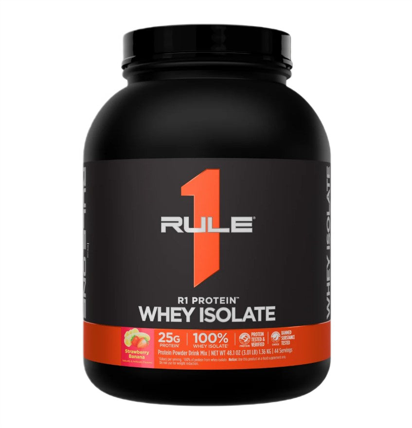 Whey Isolate, Strawberry Banana - 1360g