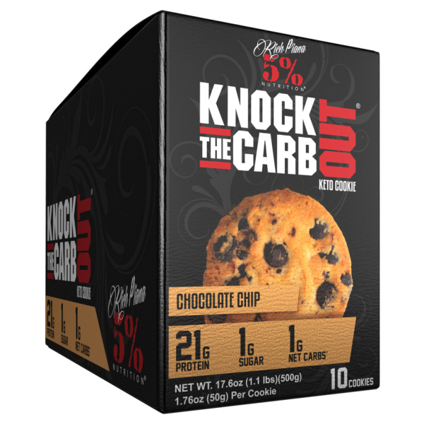 Knock The Carb Out Keto Cookie, Chocolate Chip - 10 cookies