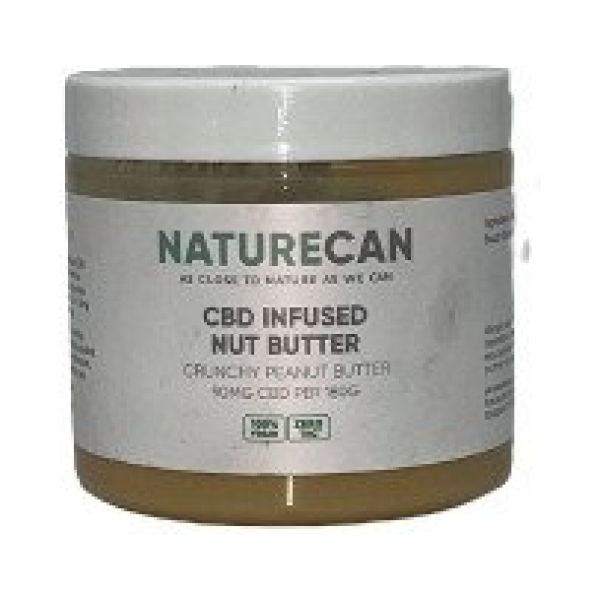 CBD Infused Nut Butter, Crunchy Peanut Butter - 180g