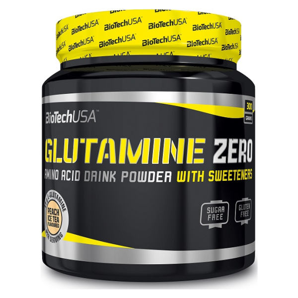 Glutamine Zero, Peach Ice Tea - 300g