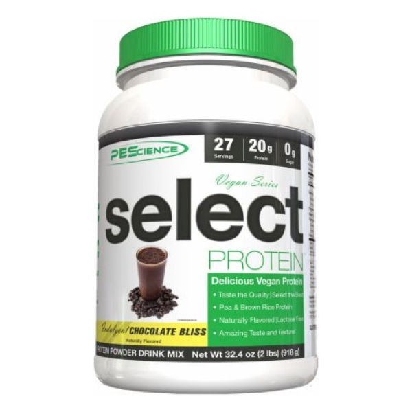 Select Protein Vegan Series, Chocolate Peanut Butter - 918g
