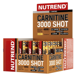 Carnitine 3000 Shot, Strawberry - 20 x 60 ml.
