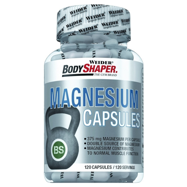 Magnesium Capsules - 120 caps