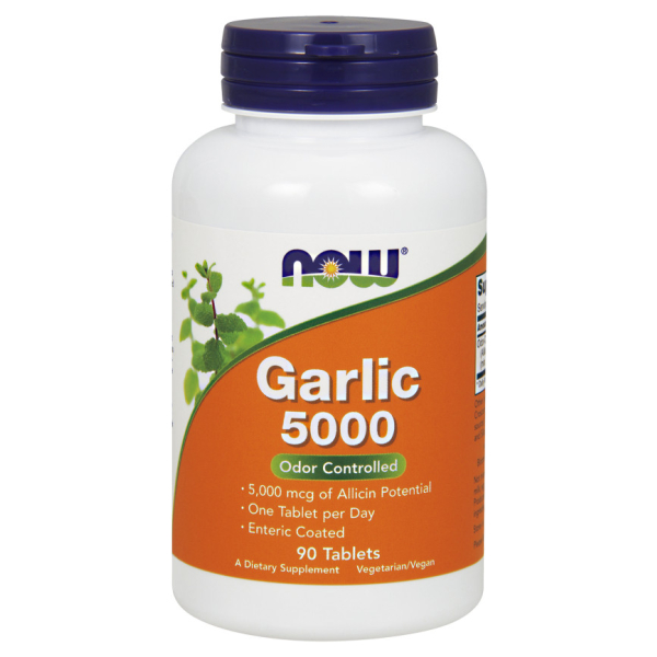 Garlic 5000, Odor Controlled - 90 tablets