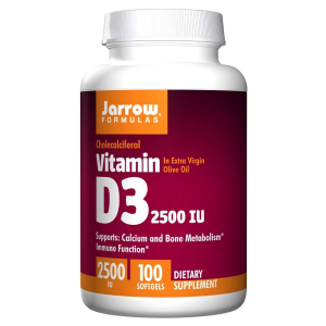 Vitamin D3, 2500 IU - 100 softgels