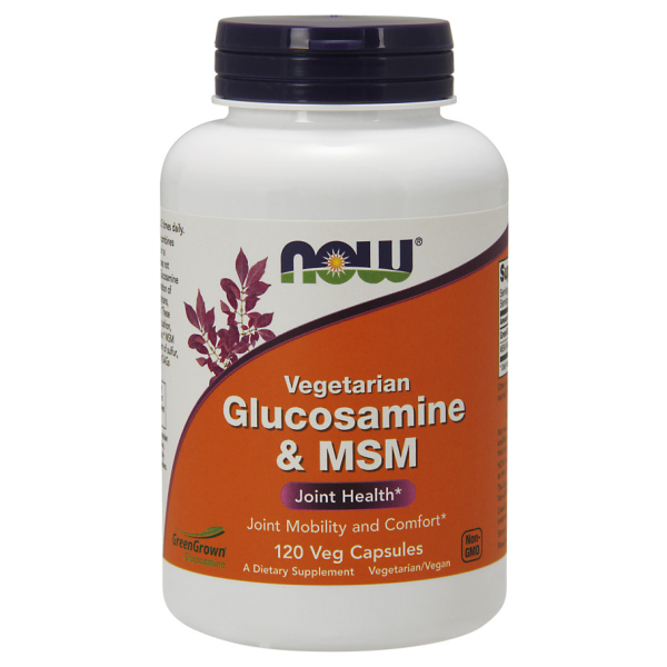 Glucosamine & MSM Vegetarian - 120 vcaps