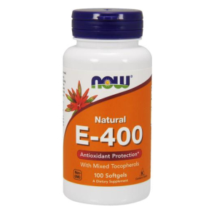 Vitamin E-400 - Natural (Mixed Tocopherols) - 100 softgels