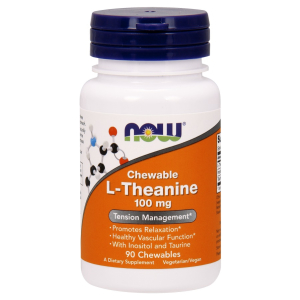 L-Theanine with Inositol and Taurine, 100mg - 90 chewables