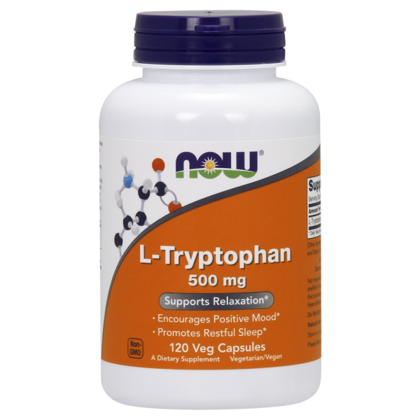 L-Tryptophan, 500mg - 120 vcaps