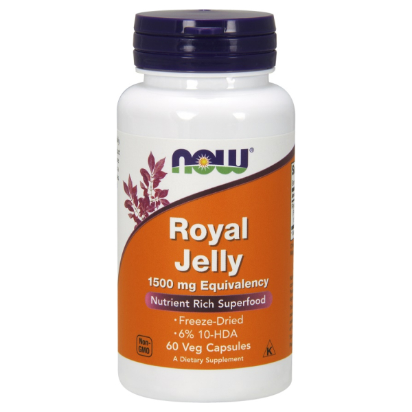 Royal Jelly, 1500mg Equivalency - 60 vcaps