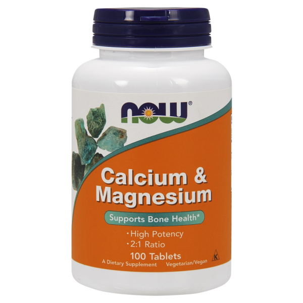 Calcium & Magnesium - 100 tablets