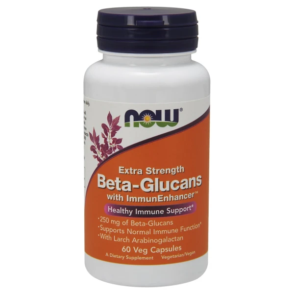 Beta-Glucans with ImmunEnhancer, Extra Strength - 60 vcaps