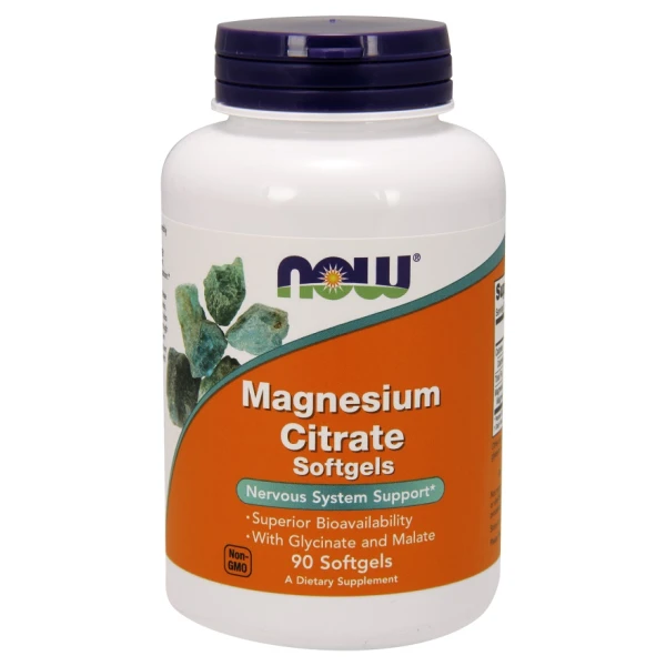 Magnesium Citrate Softgels - 90 softgels