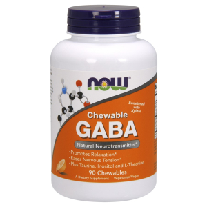 GABA Chewable with Taurine, Inositol and L-Theanine - 90 chewables