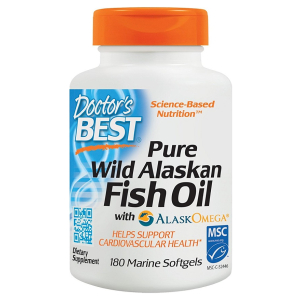 Pure Wild Alaskan Fish Oil with AlaskOmega - 180 softgels