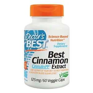 Cinnamon Extract with CinnulinPF, 125mg - 60 vcaps