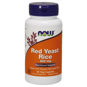 Red Yeast Rice, 600mg - 60 vcaps