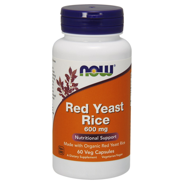 Red Yeast Rice, 600mg - 60 vcaps