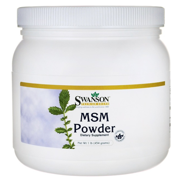 MSM Methylsulfonylmethane, Powder - 454g