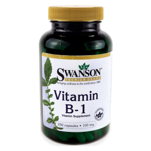 Vitamin B-1 (Thiamin), 100mg - 250 caps