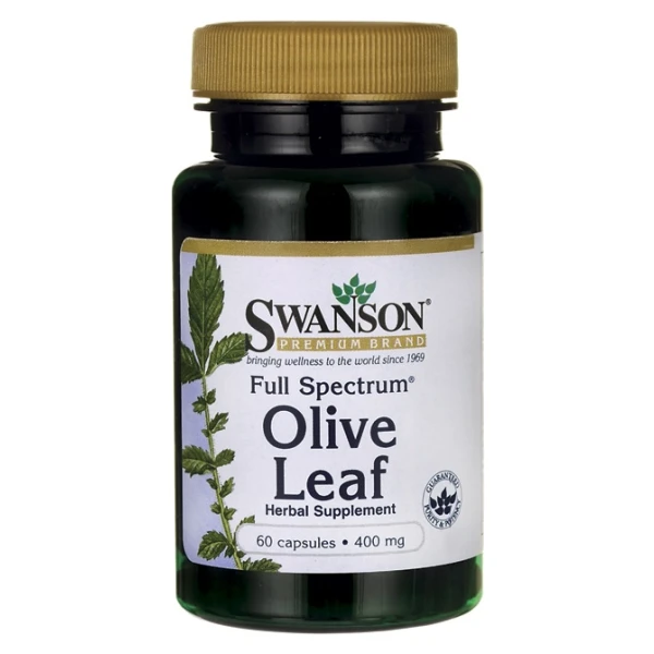 Full Spectrum Olive Leaf, 400mg - 60 caps