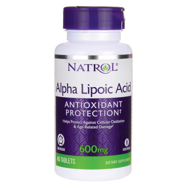 Alpha Lipoic Acid Time Release, 600mg - 45 tabs