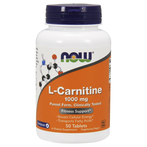 L-Carnitine, 1000mg - 50 tabs