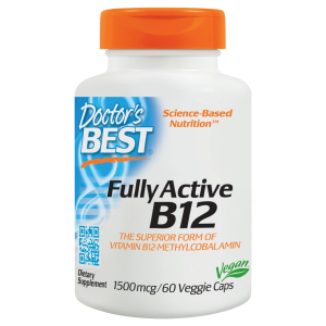 Fully Active B12, 1500mcg - 60 vcaps