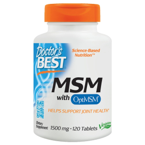 MSM with OptiMSM Vegan, 1500mg - 120 tabs