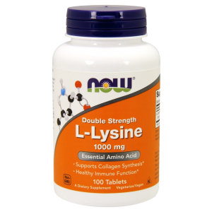 L-Lysine, 1000mg - 100 tabs