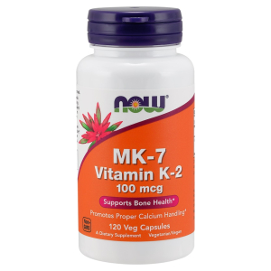 MK-7 Vitamin K-2, 100mcg - 120 vcaps