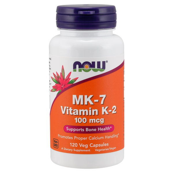 MK-7 Vitamin K-2, 100mcg - 120 vcaps