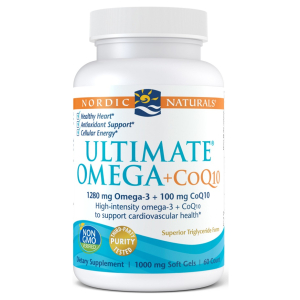 Ultimate Omega + CoQ10, 1280mg - 60 softgels
