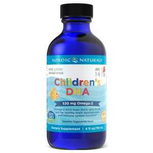Children's DHA, 530mg Strawberry - 119 ml.