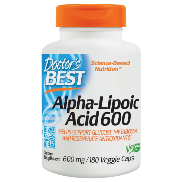 Alpha Lipoic Acid, 600mg - 180 vcaps