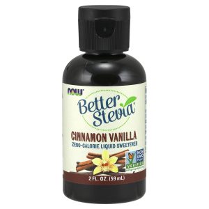 Better Stevia Liquid, Cinnamon Vanilla - 59 ml.