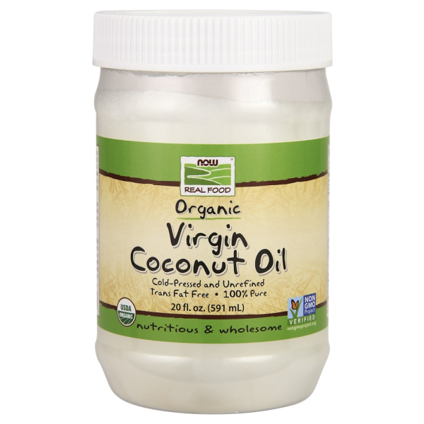 Virgin Coconut Cooking Oil Organic - 100% Pure - 591 ml.