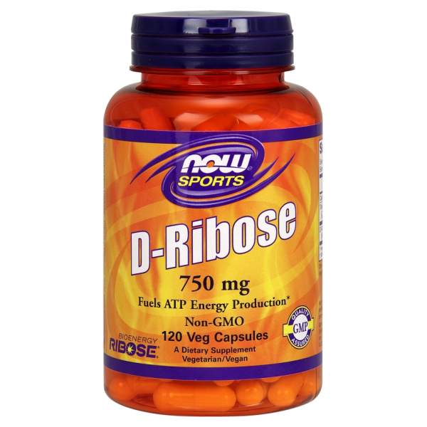 D-Ribose, 750mg - 120 vcaps