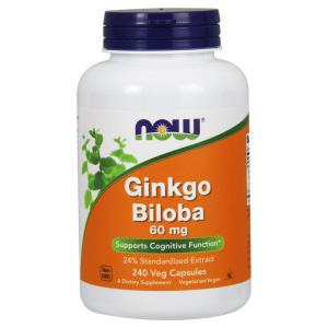 Ginkgo Biloba, 60mg - 240 vcaps